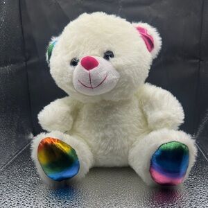 Colorful Plush Teddy Bear
